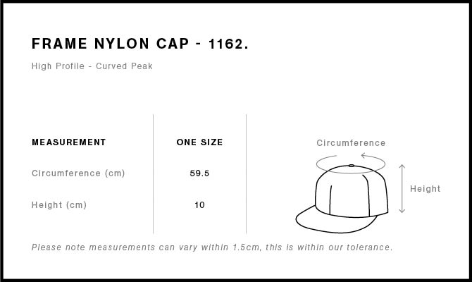 AS Colour - Frame Nylon Cap - 1162