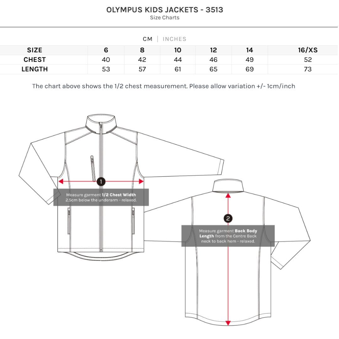 SDW - AP Soft Shell Olympus Kid's