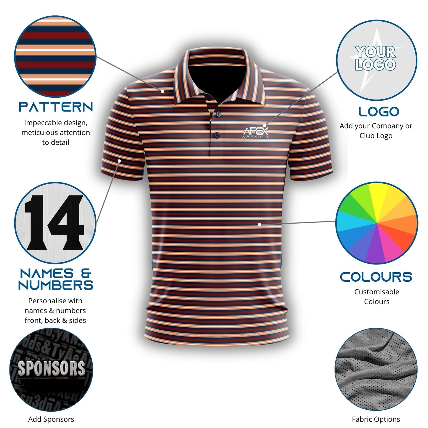 006 - Design Your Own Golf Polo Shirt