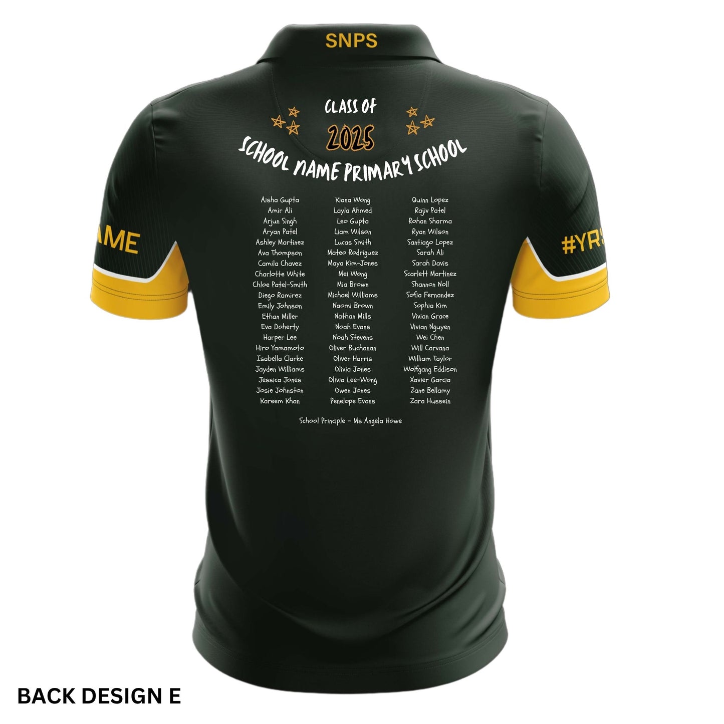 Traditional Year 6 School Leavers Polo Shirt - Flare