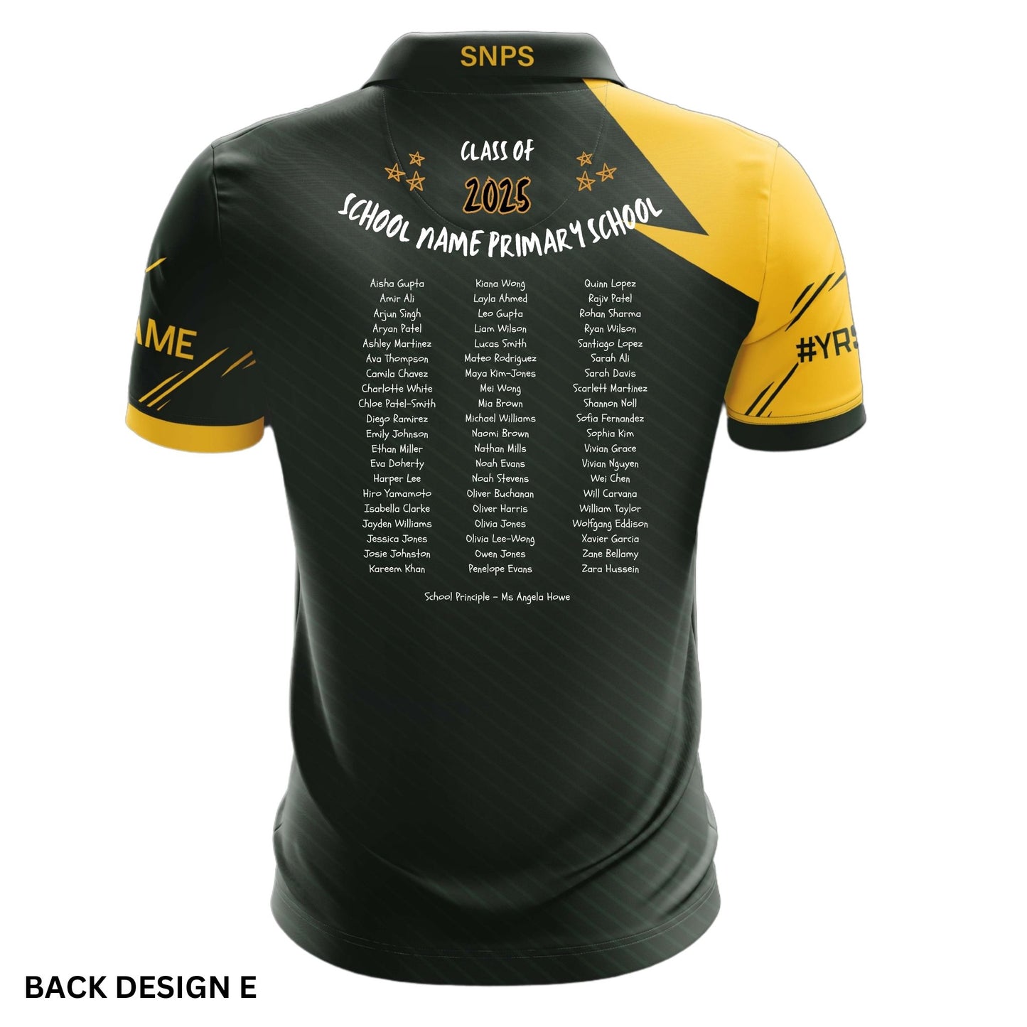 Traditional Year 6 School Leavers Polo Shirt - Tempo
