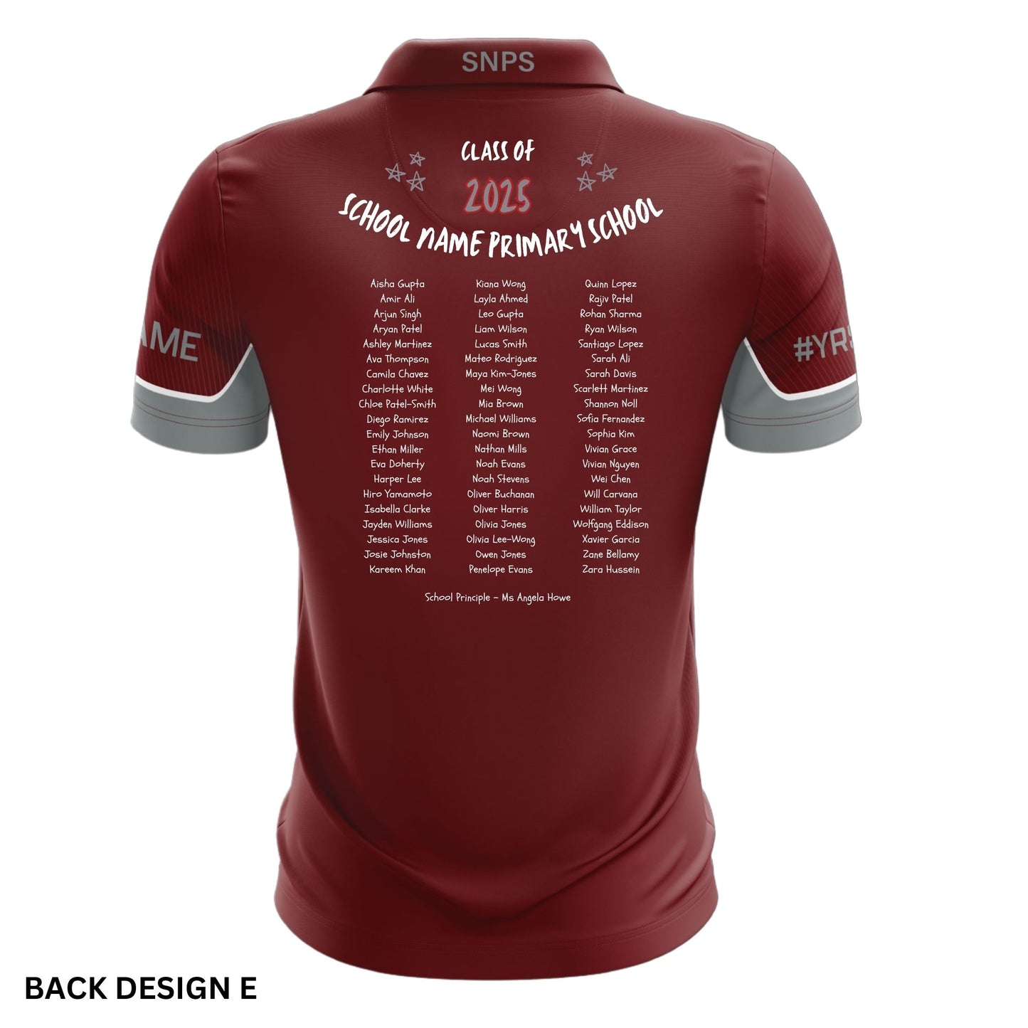 Traditional Year 6 School Leavers Polo Shirt - Flare