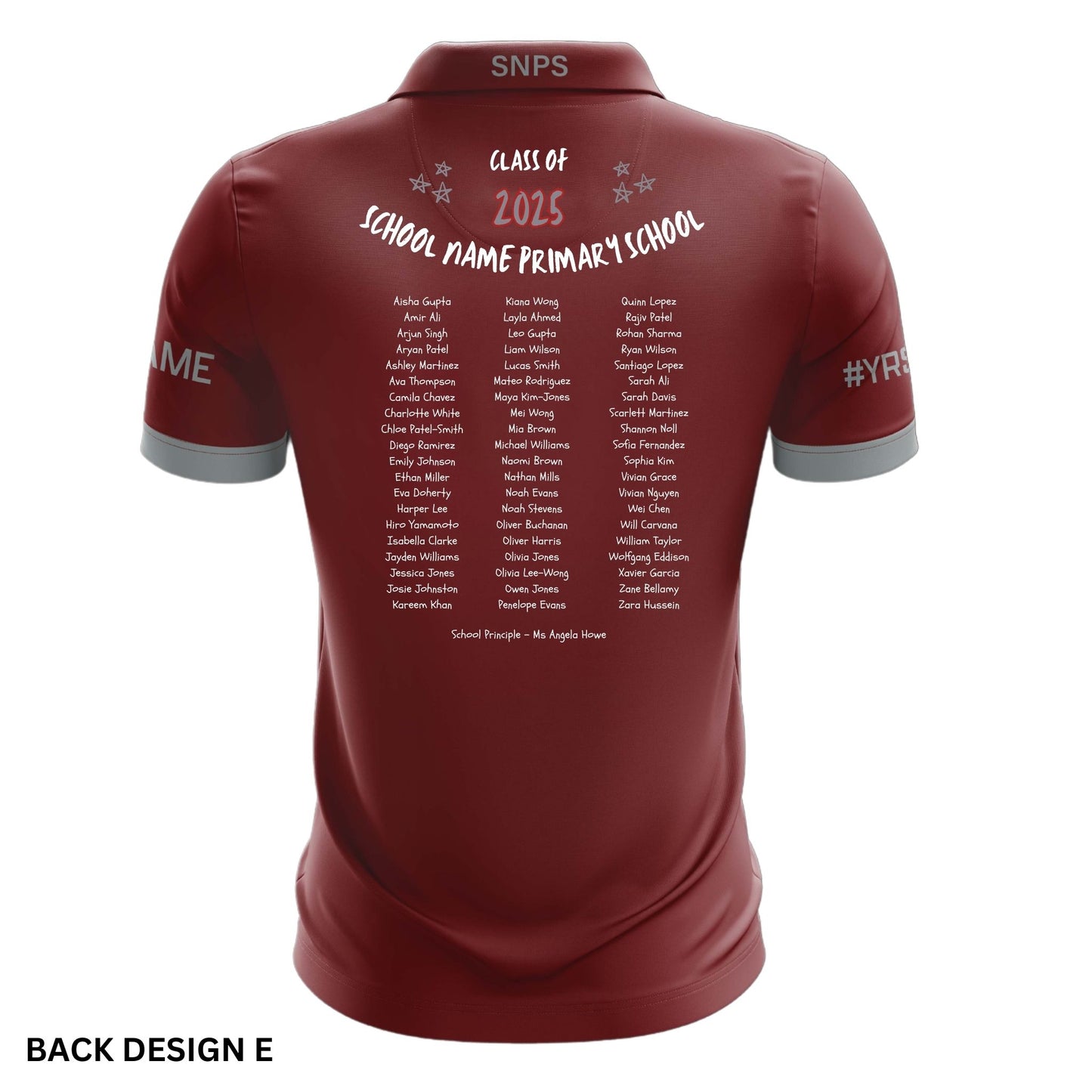 Traditional Year 6 School Leavers Polo Shirt - Thrive