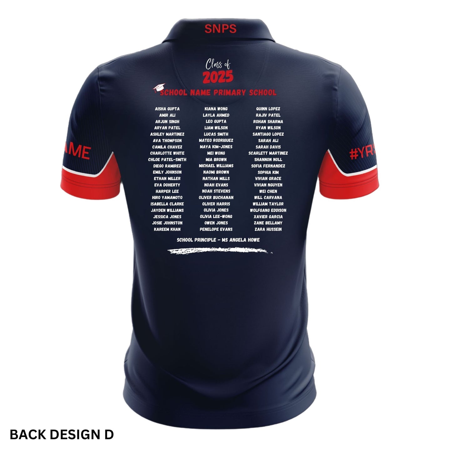Traditional Year 6 School Leavers Polo Shirt - Flare