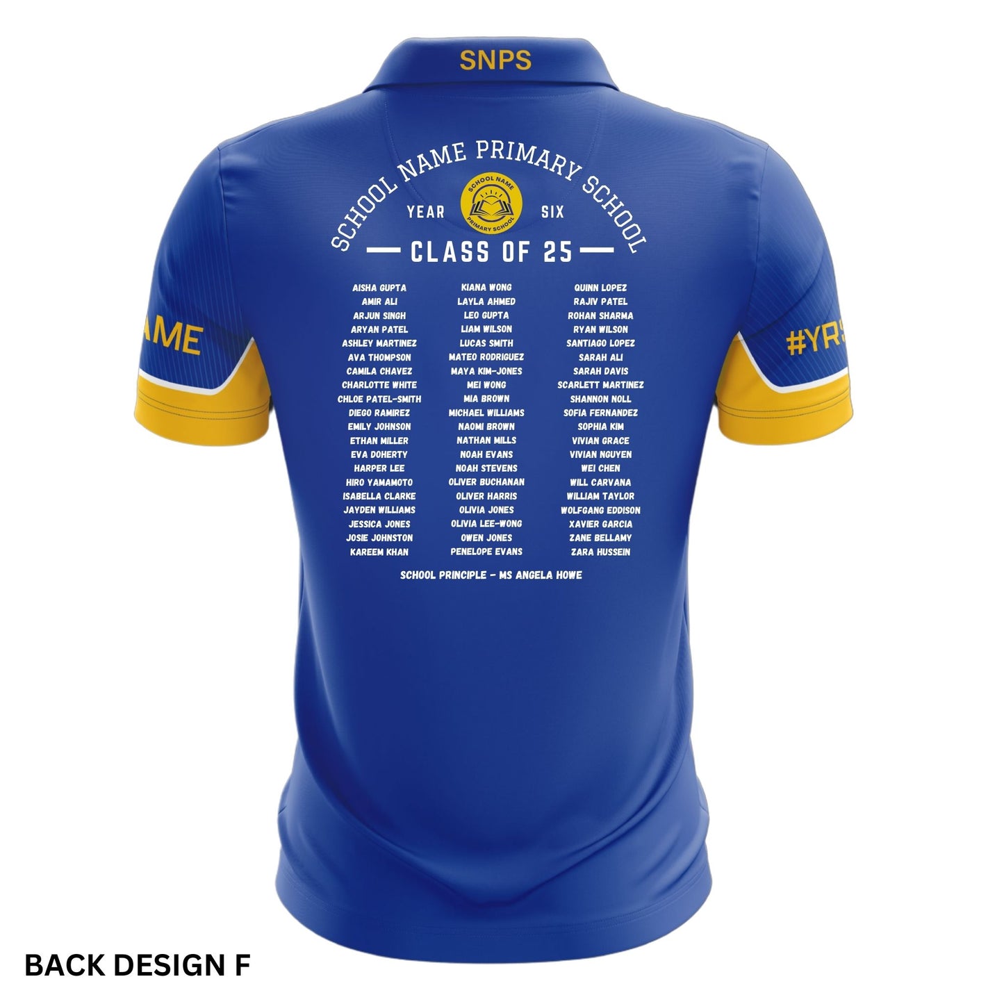 Traditional Year 6 School Leavers Polo Shirt - Flare