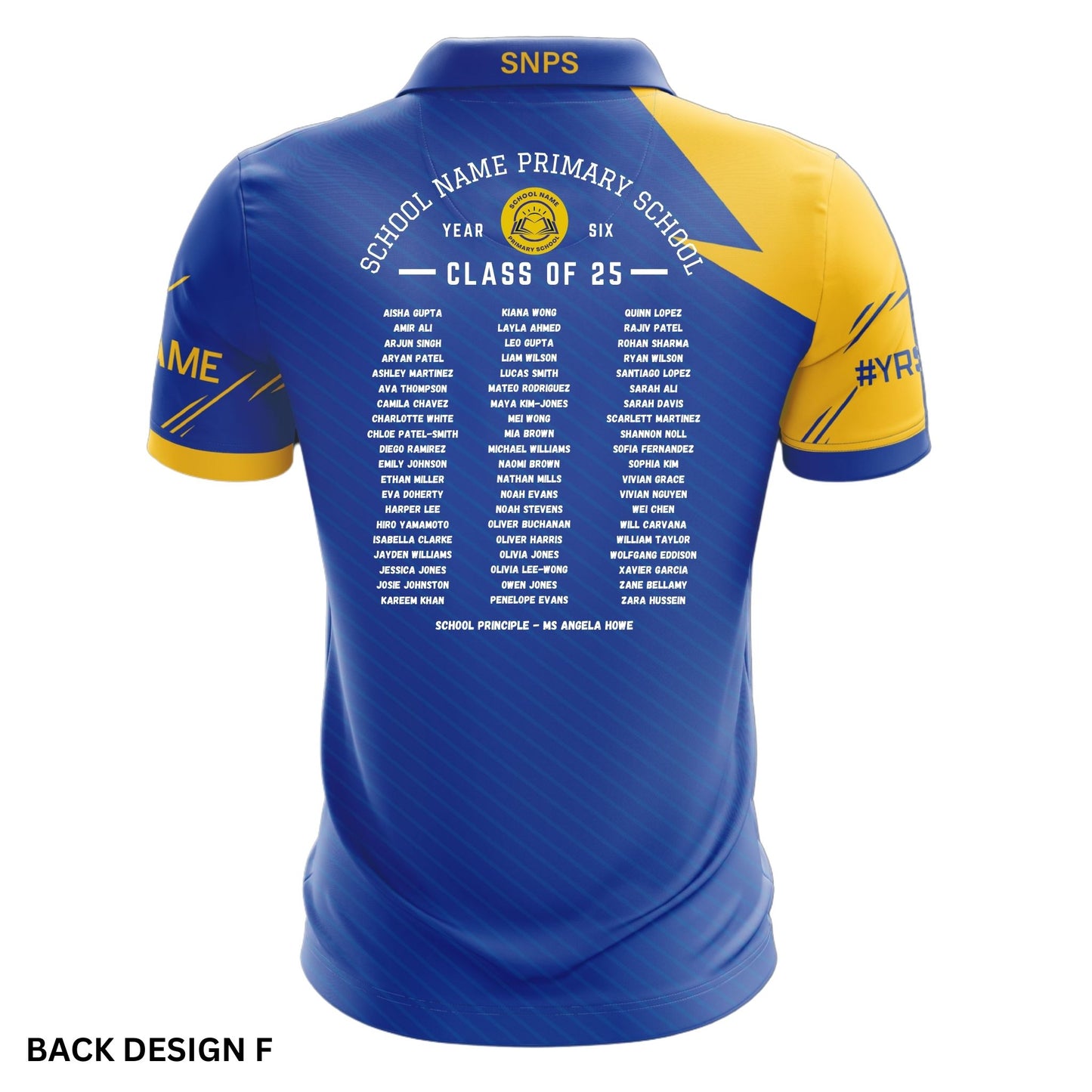 Traditional Year 6 School Leavers Polo Shirt - Tempo