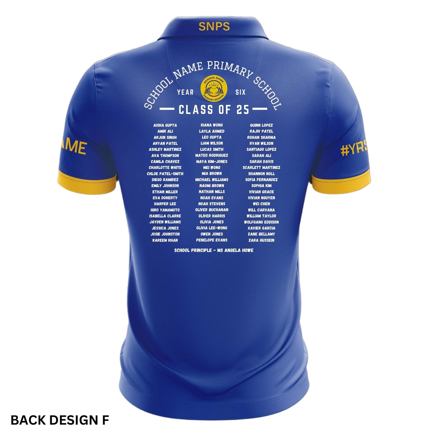Traditional Year 6 School Leavers Polo Shirt - Thrive