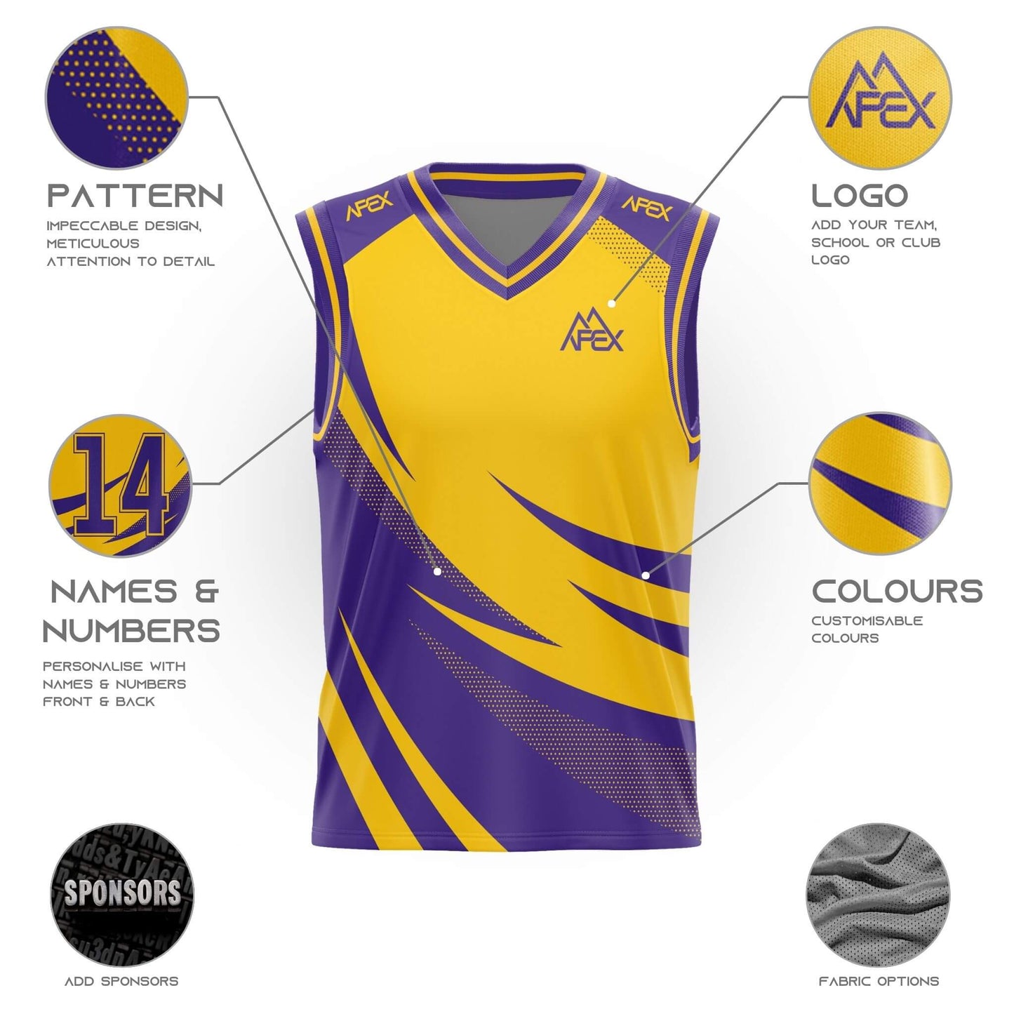 Custom Reversible Basketball Jersey - Blaze