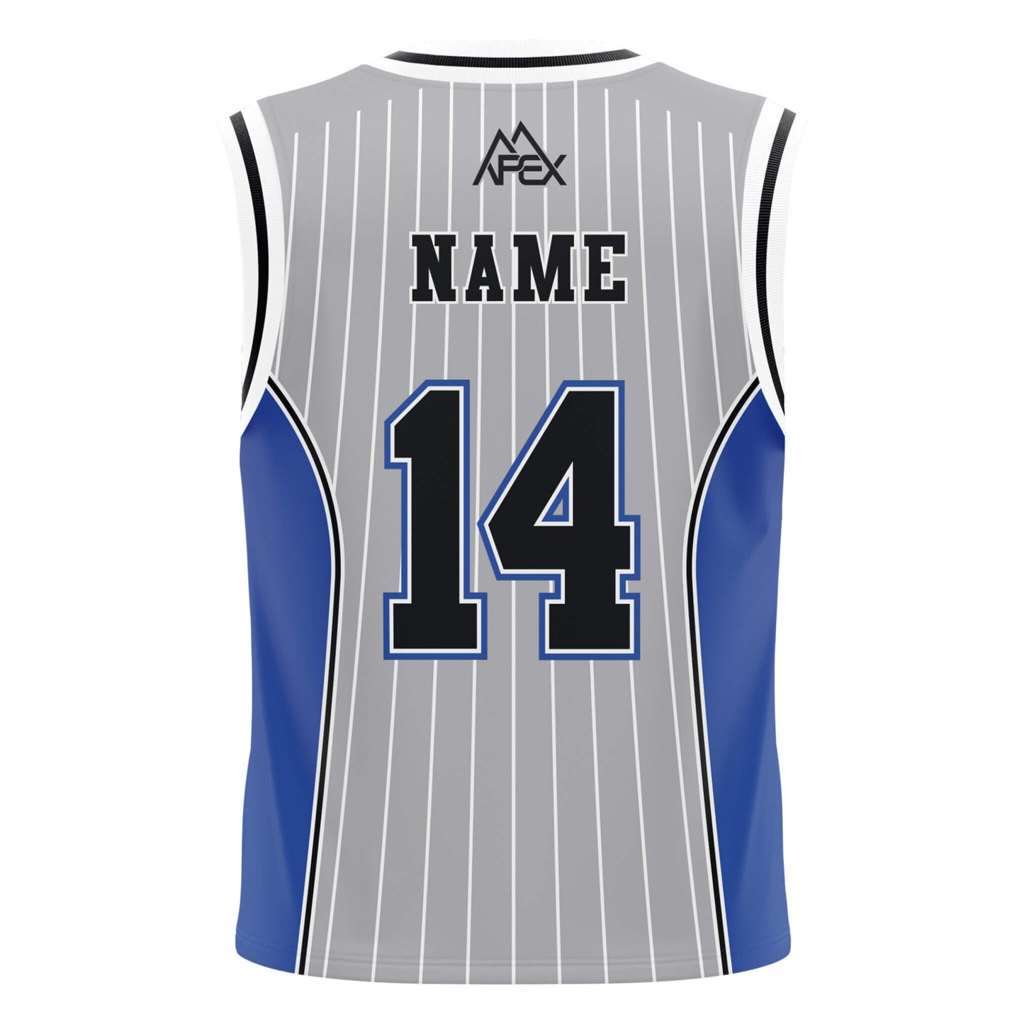 Custom Reversible Basketball Jersey - Stealth
