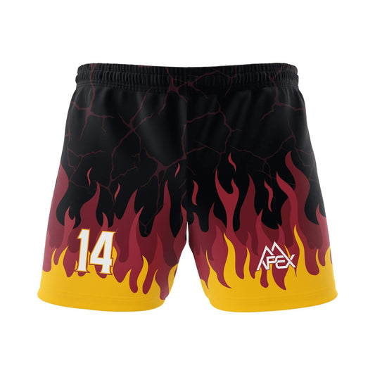 Custom Basketball Training Shorts - Inferno