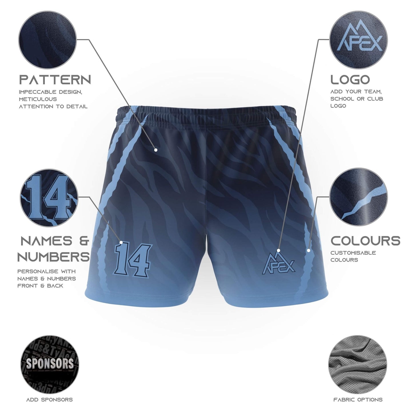 Custom Basketball Training Shorts - Prowl