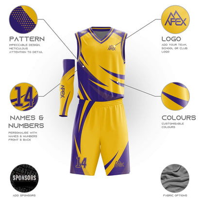 Custom Basketball Uniform - Blaze