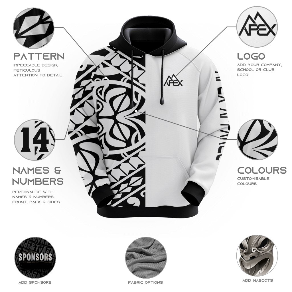 Personalised Maori Hoodie