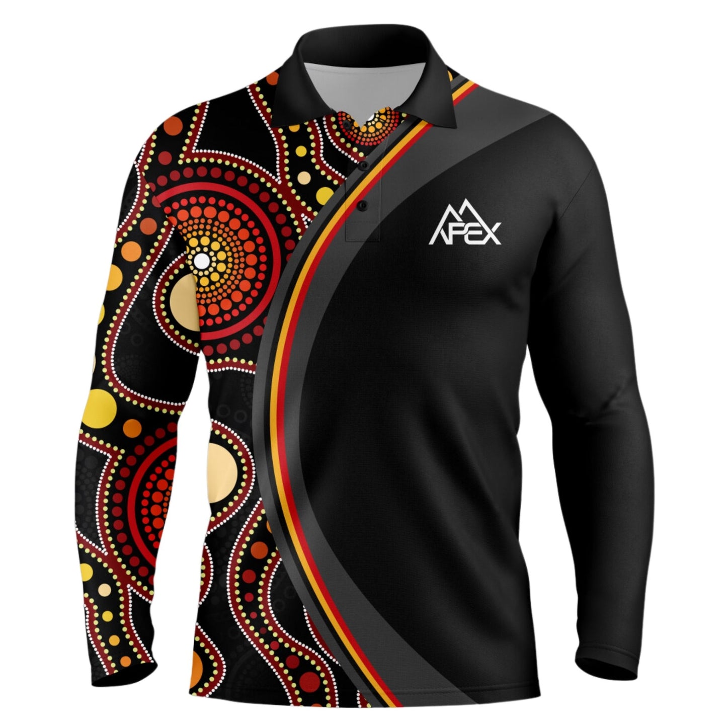 Custom Polo Shirt - Indigenous 001