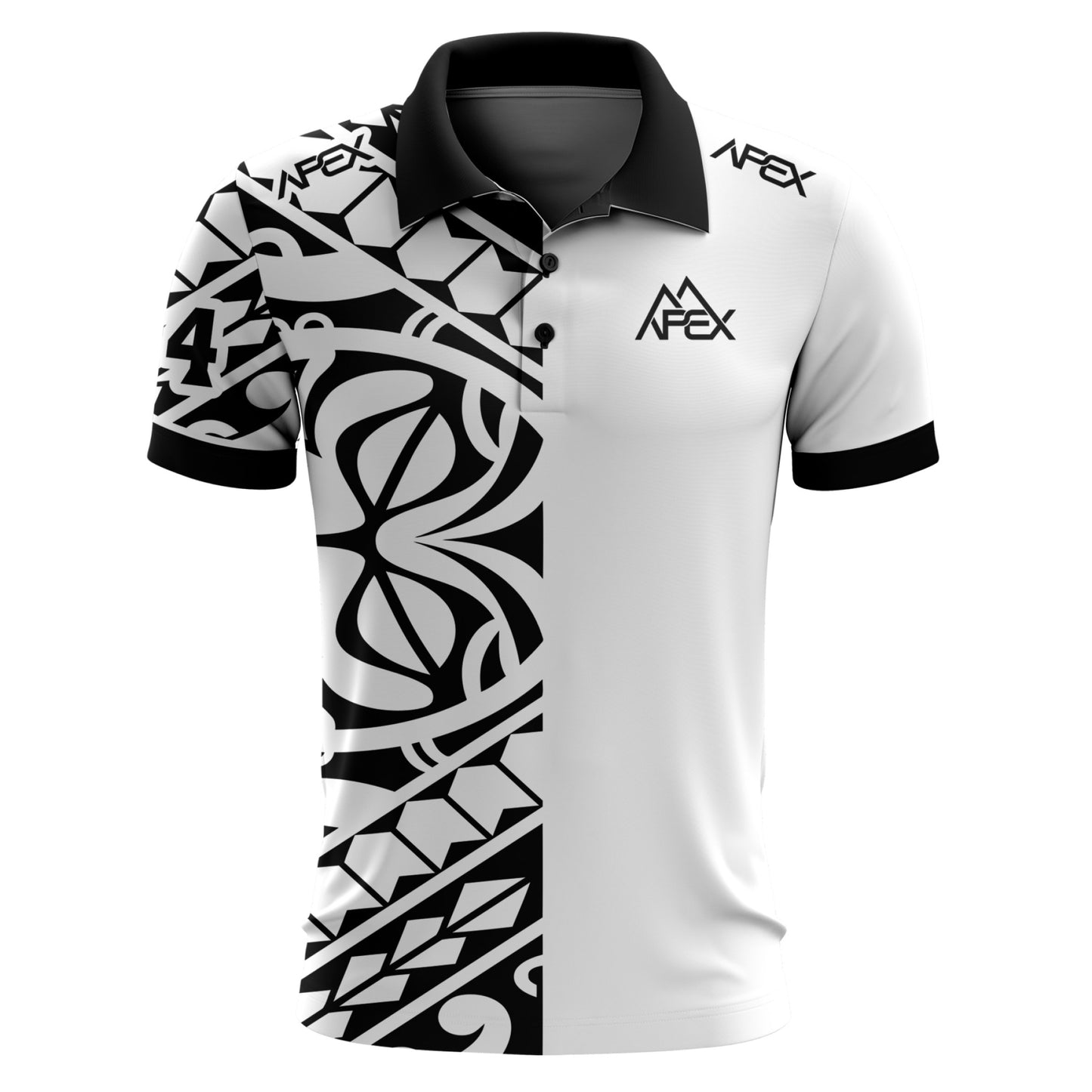 Custom Maori Pattern Polo