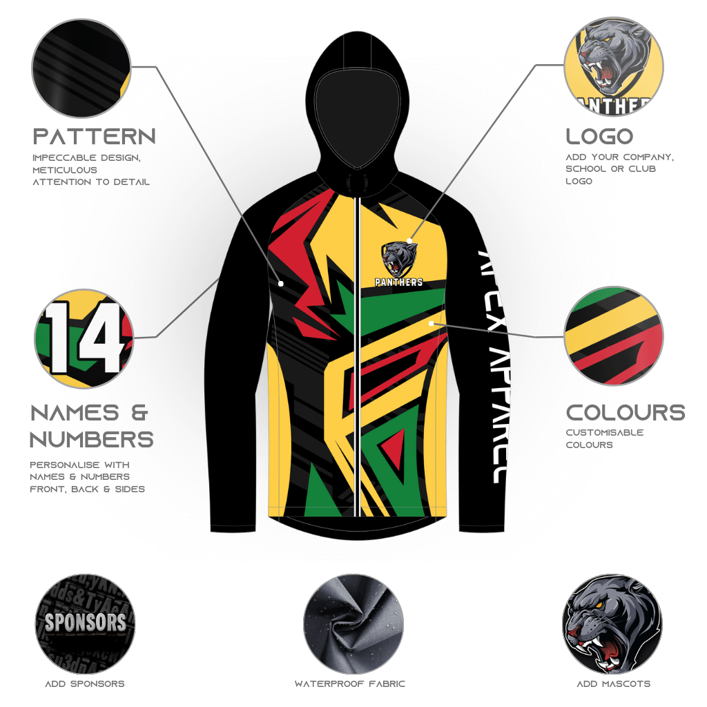 Custom Rain Jacket - Fusion