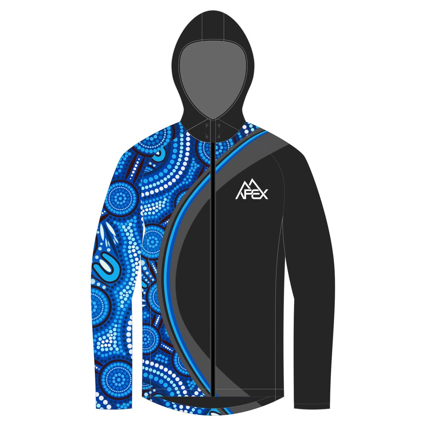 Custom Rain Jacket - Indigenous 002