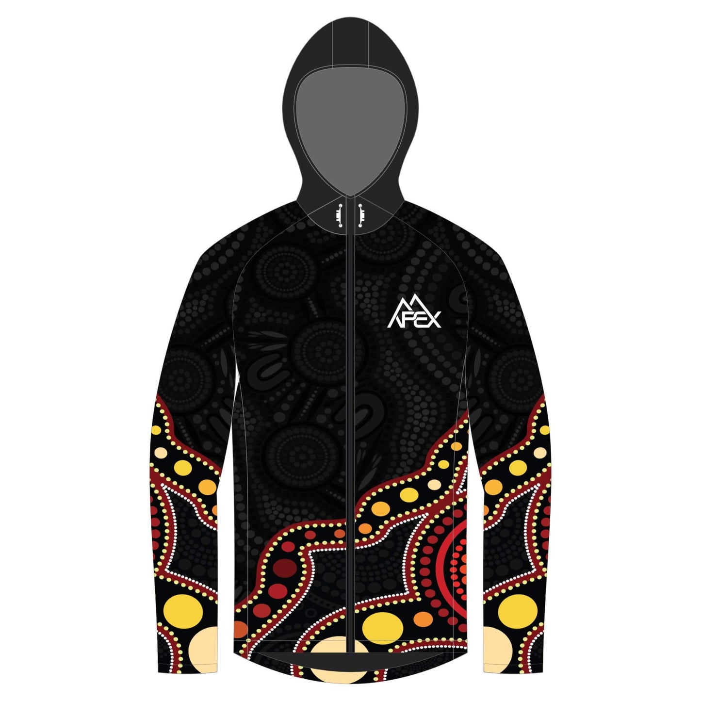 Custom Rain Jacket - Indigenous 007