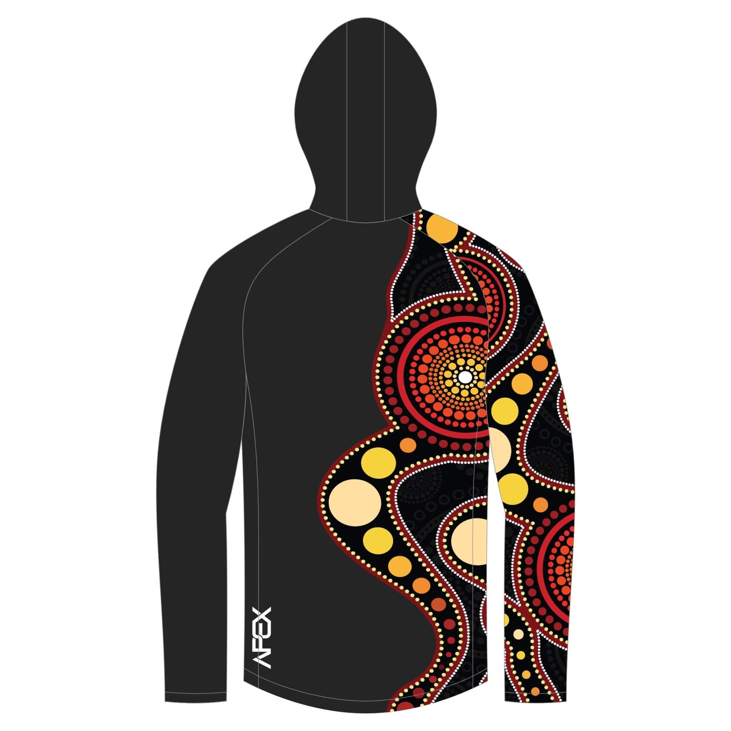 Custom Rain Jacket - Indigenous 009