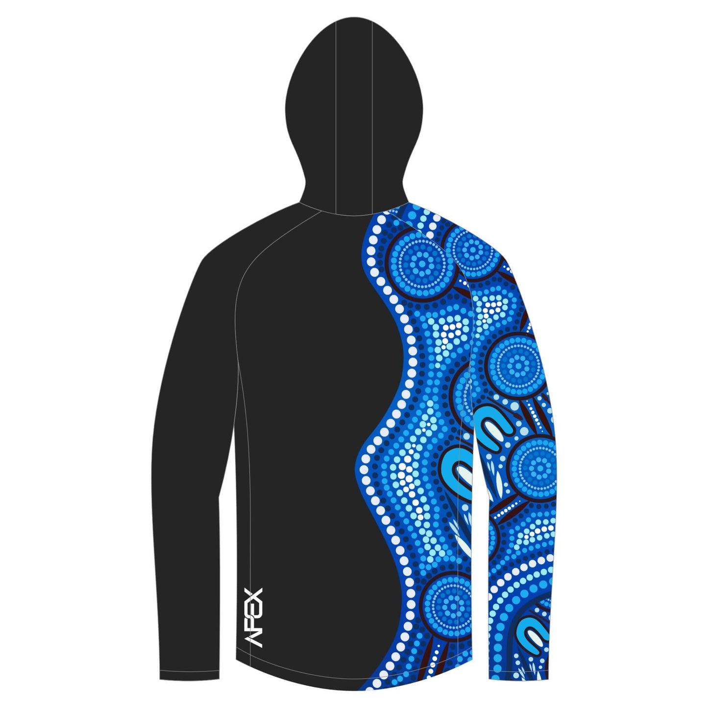 Custom Rain Jacket - Indigenous 010