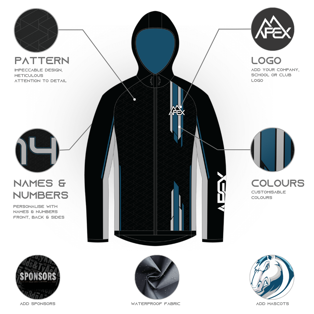 Custom Rain Jacket - Sprint
