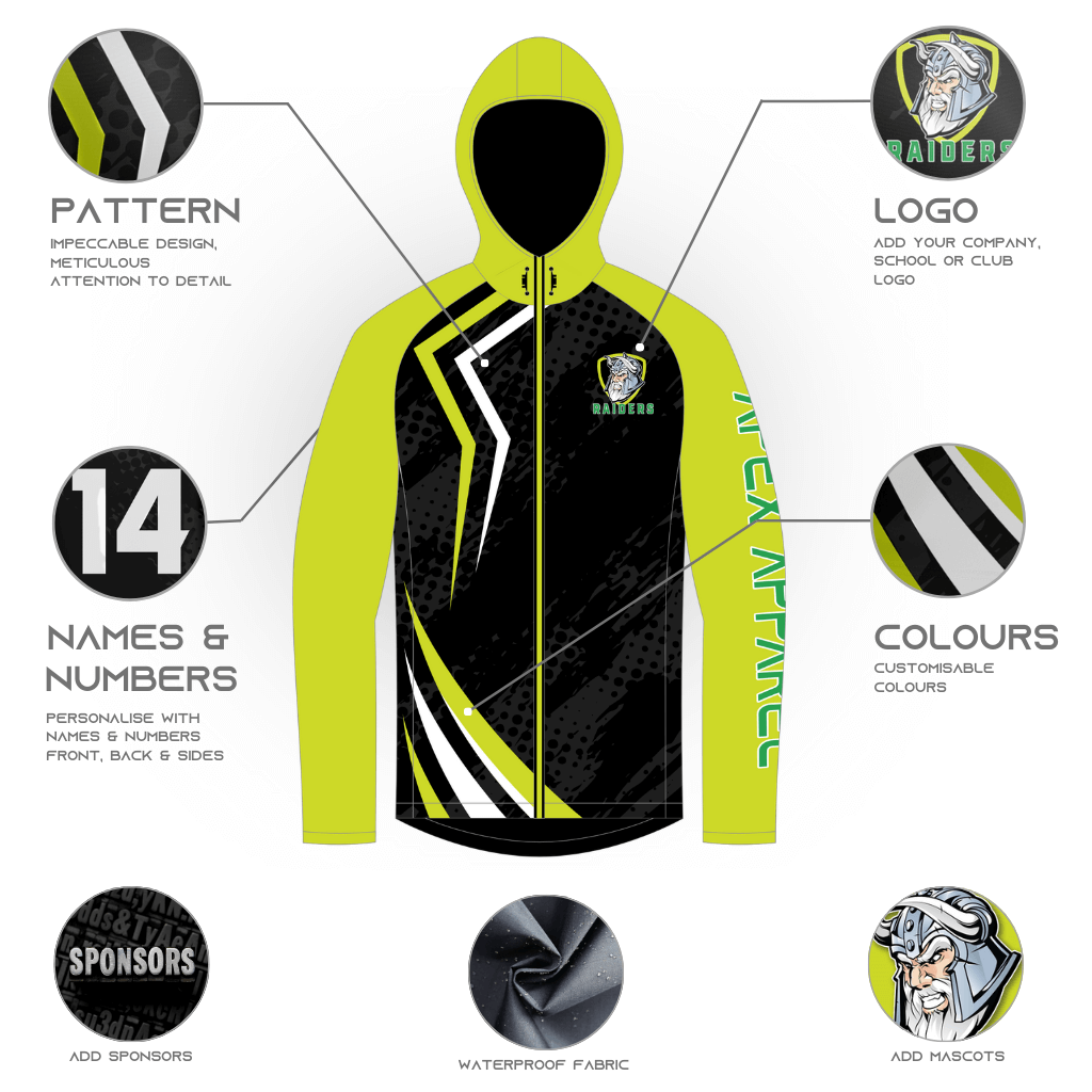 Custom Rain Jacket - Strike