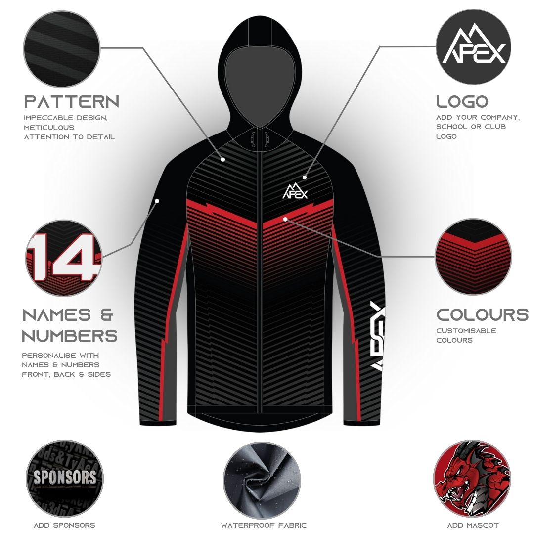 Custom Rain Jacket - Turbo
