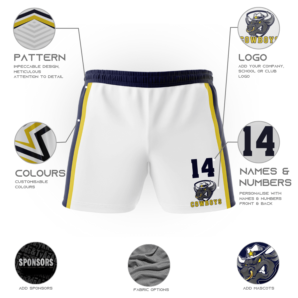 Custom Touch Footy Shorts