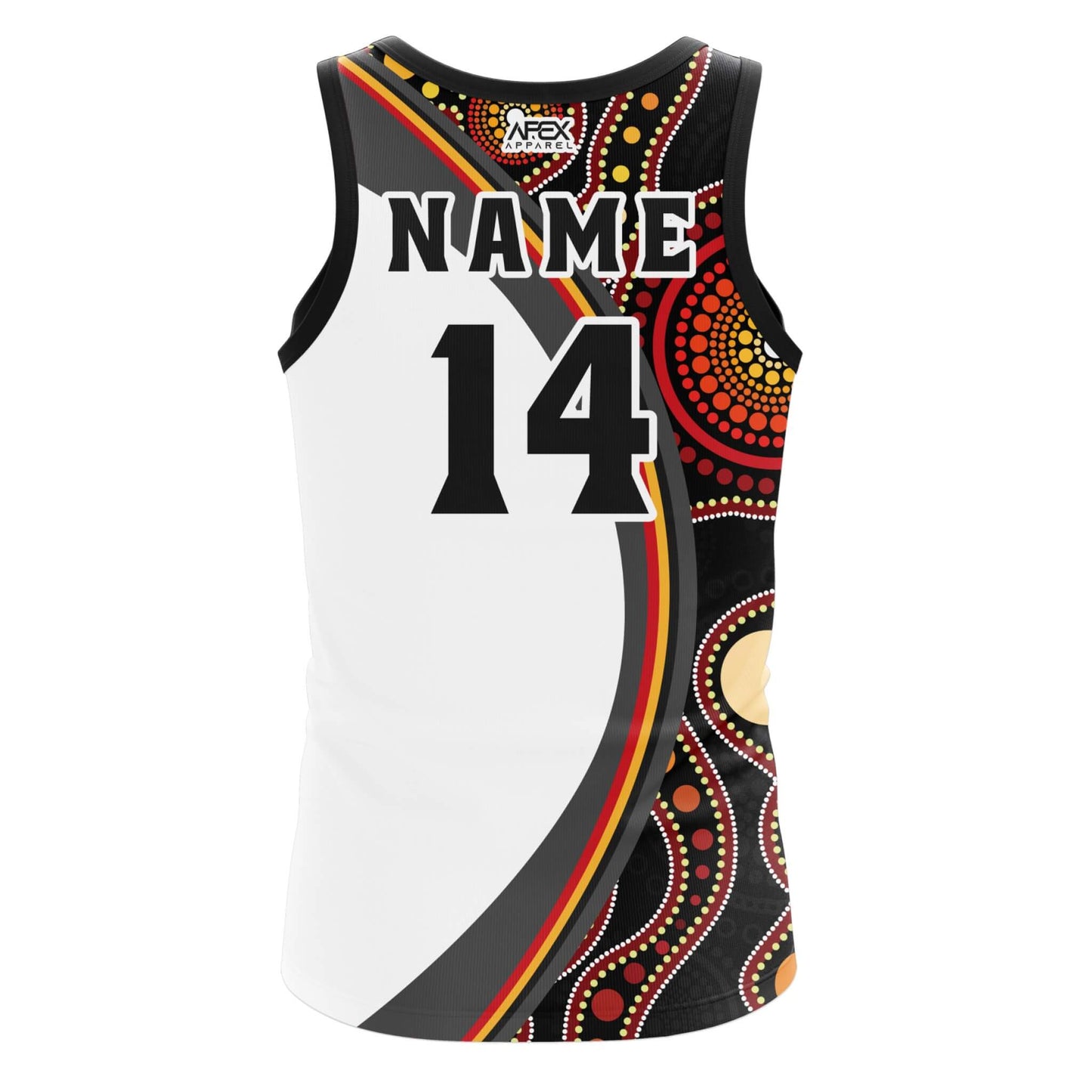 Custom Singlet - Indigenous 001