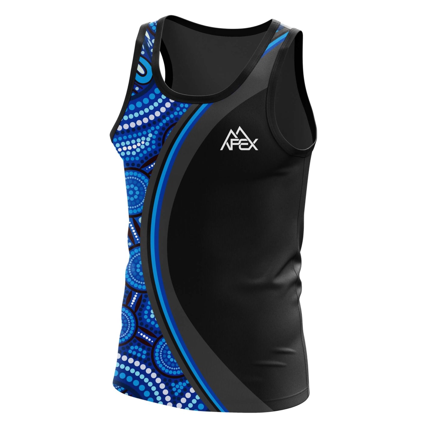 Custom Singlet - Indigenous 002