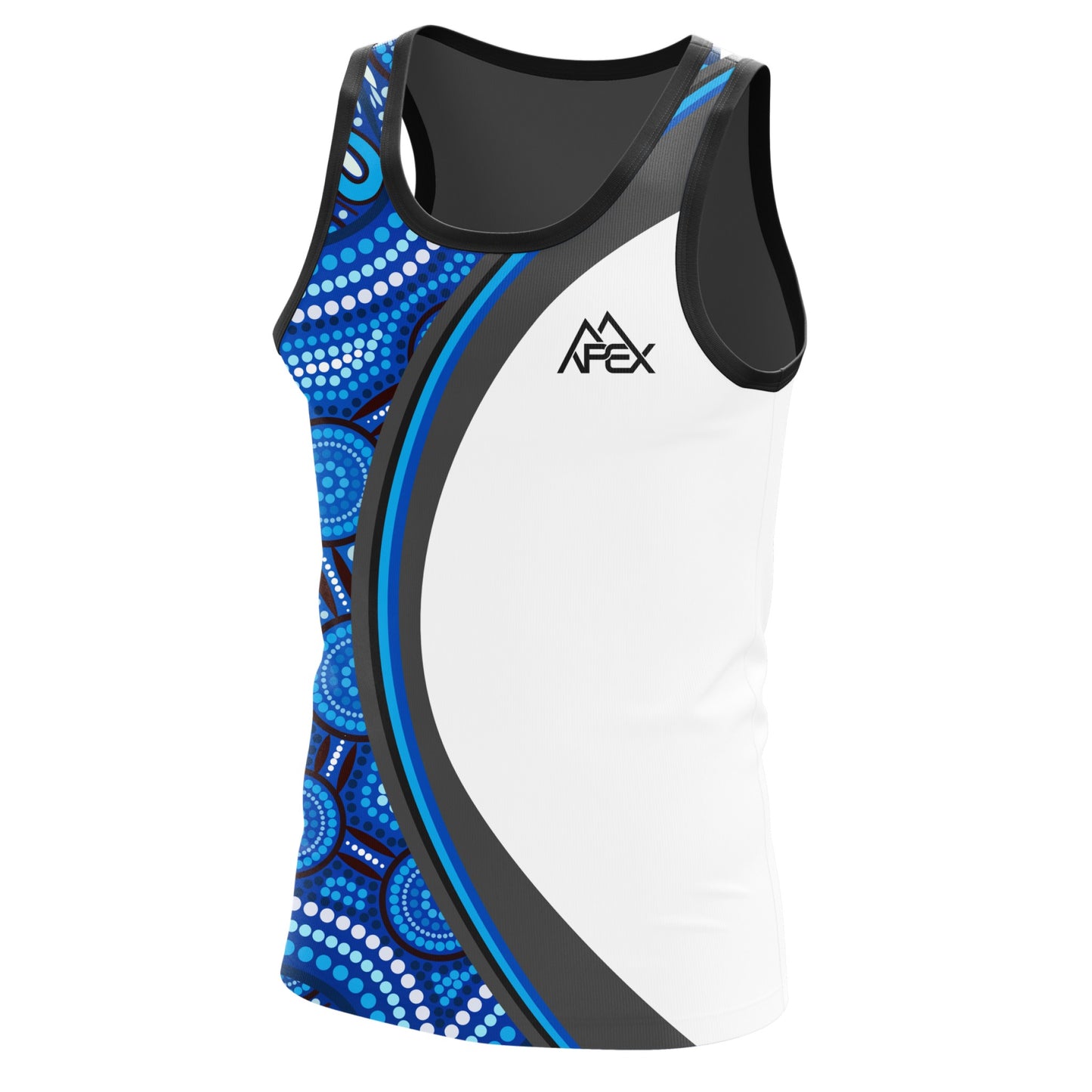 Custom Singlet - Indigenous 002