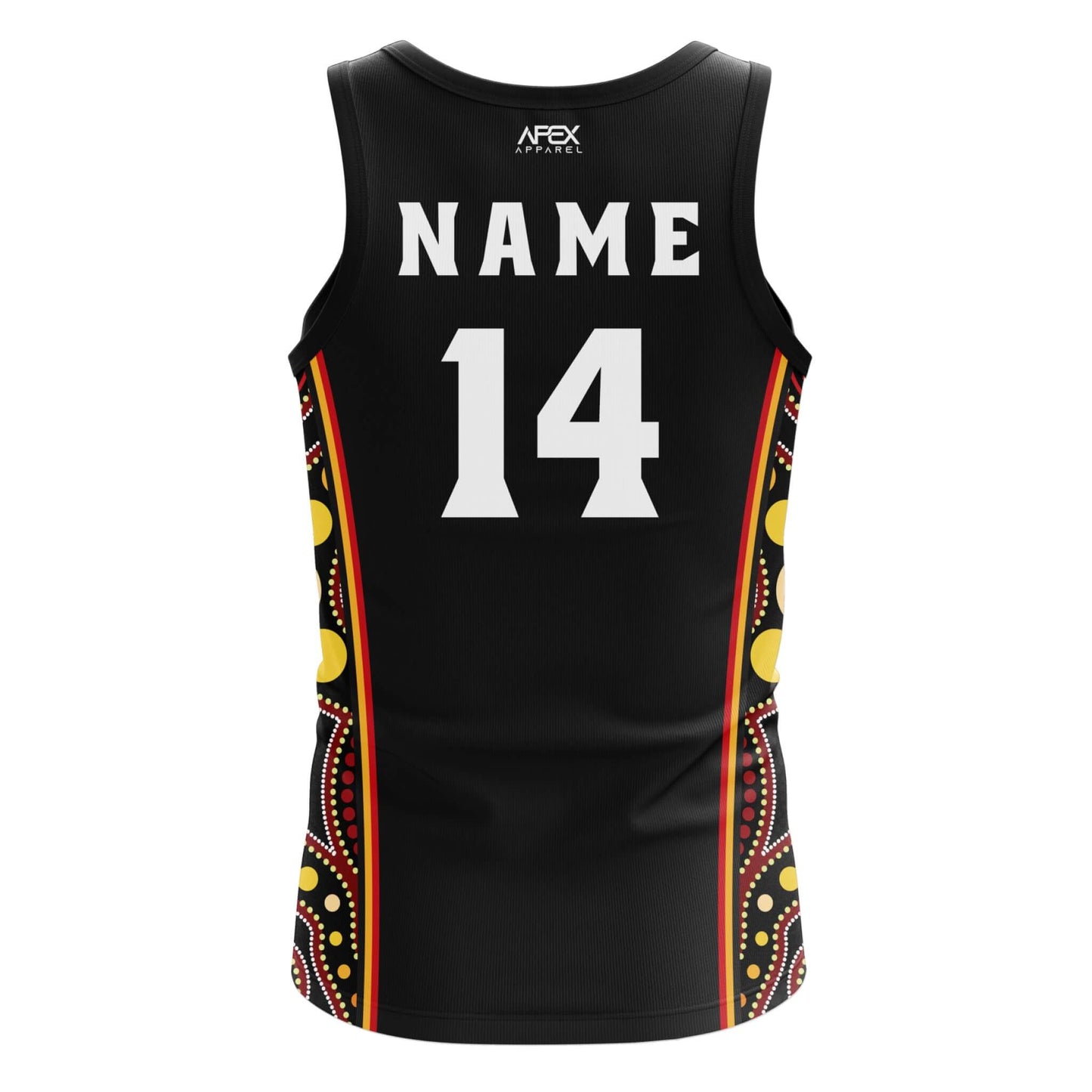 Custom Singlet - Indigenous 003