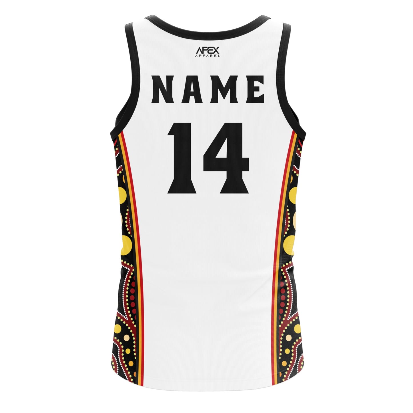 Custom Singlet - Indigenous 003