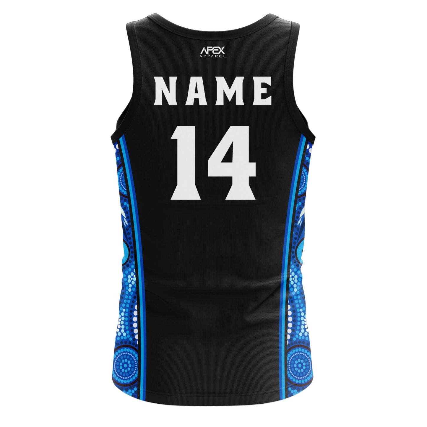 Custom Singlet - Indigenous 004