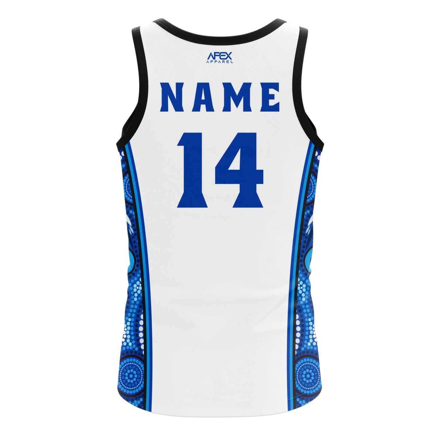 Custom Singlet - Indigenous 004