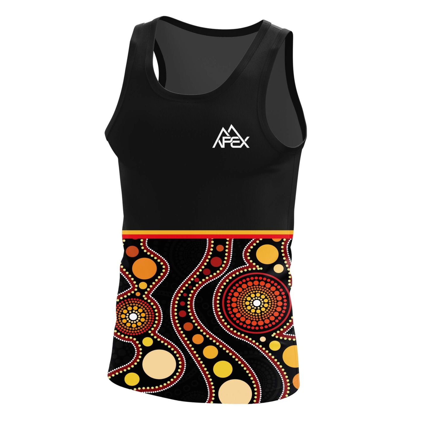 Custom Singlet - Indigenous 005