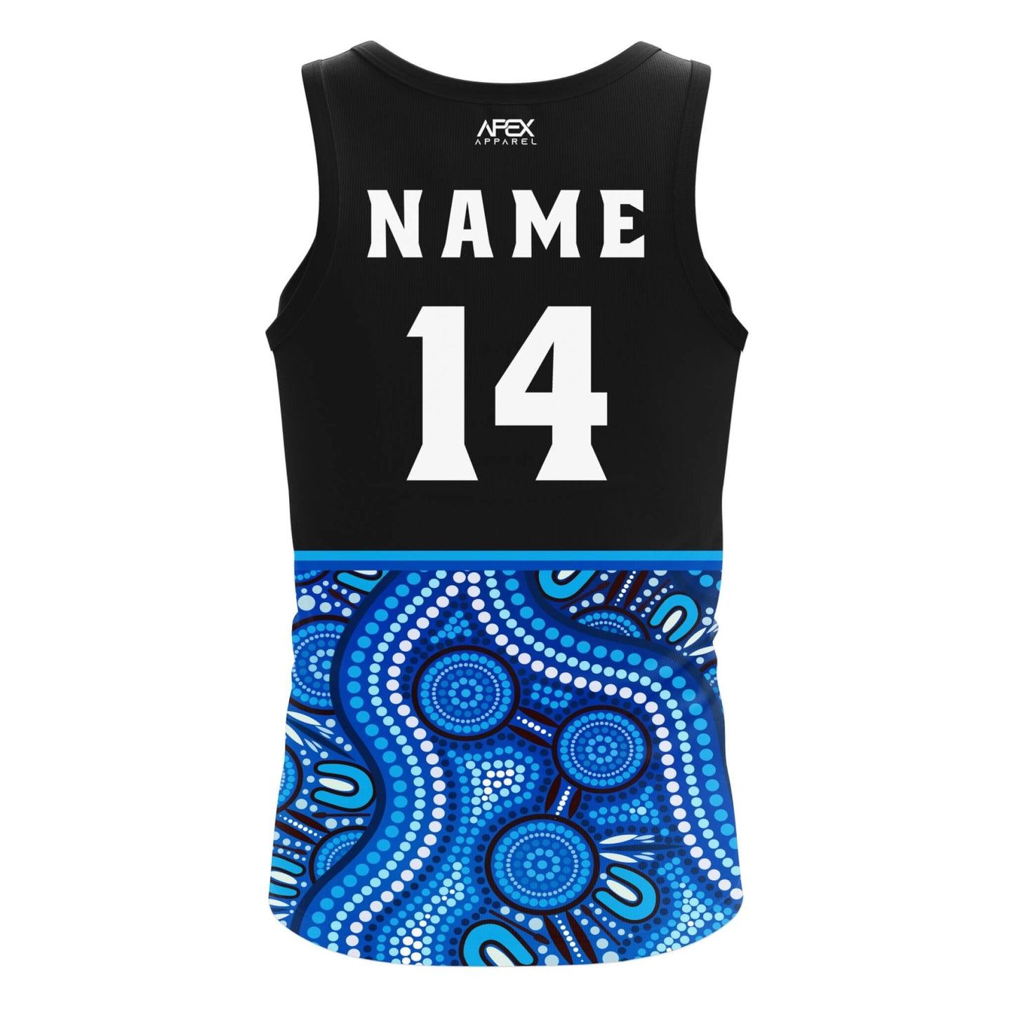 Custom Singlet - Indigenous 006