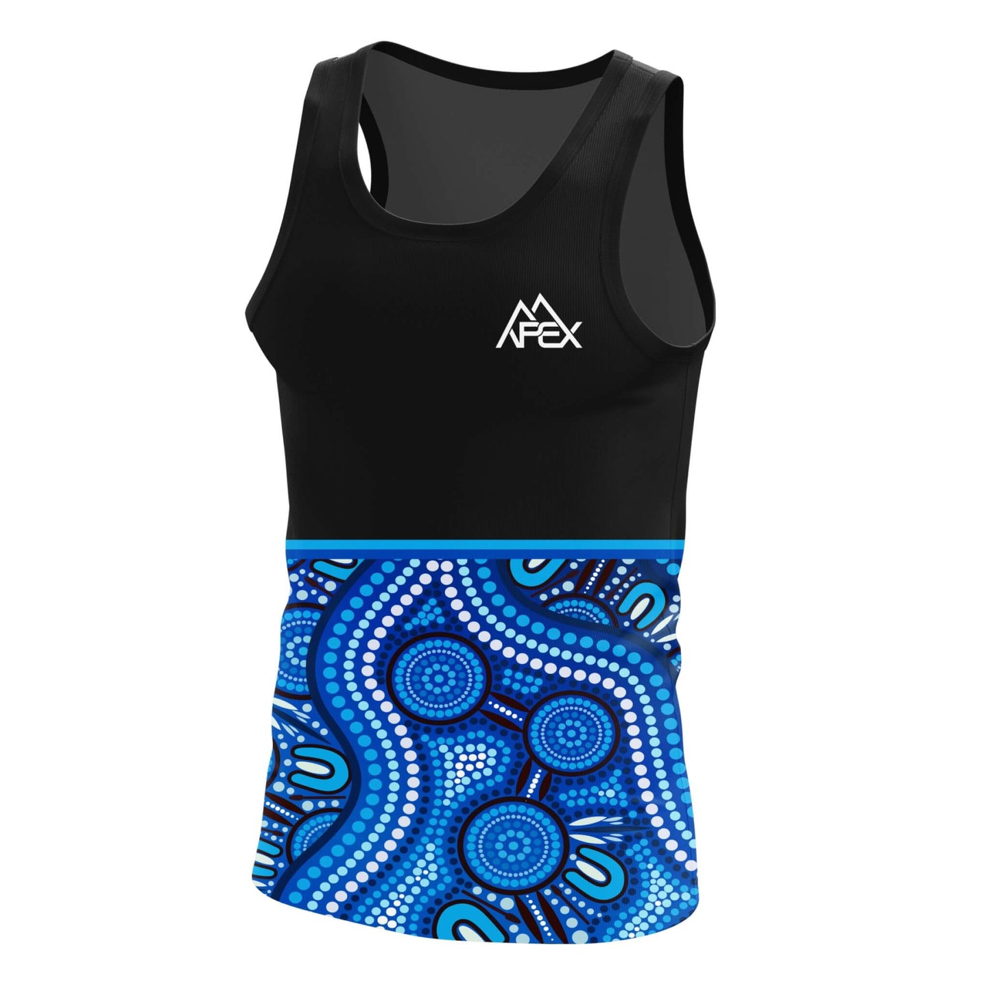 Custom Singlet - Indigenous 006