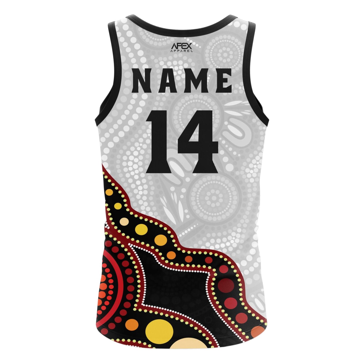 Custom Singlet - Indigenous 007