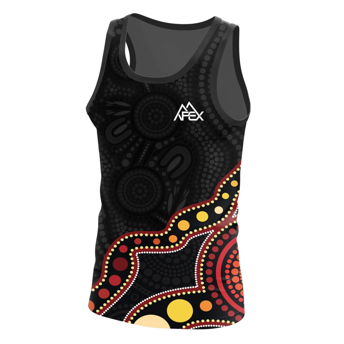 Custom Singlet - Indigenous 007