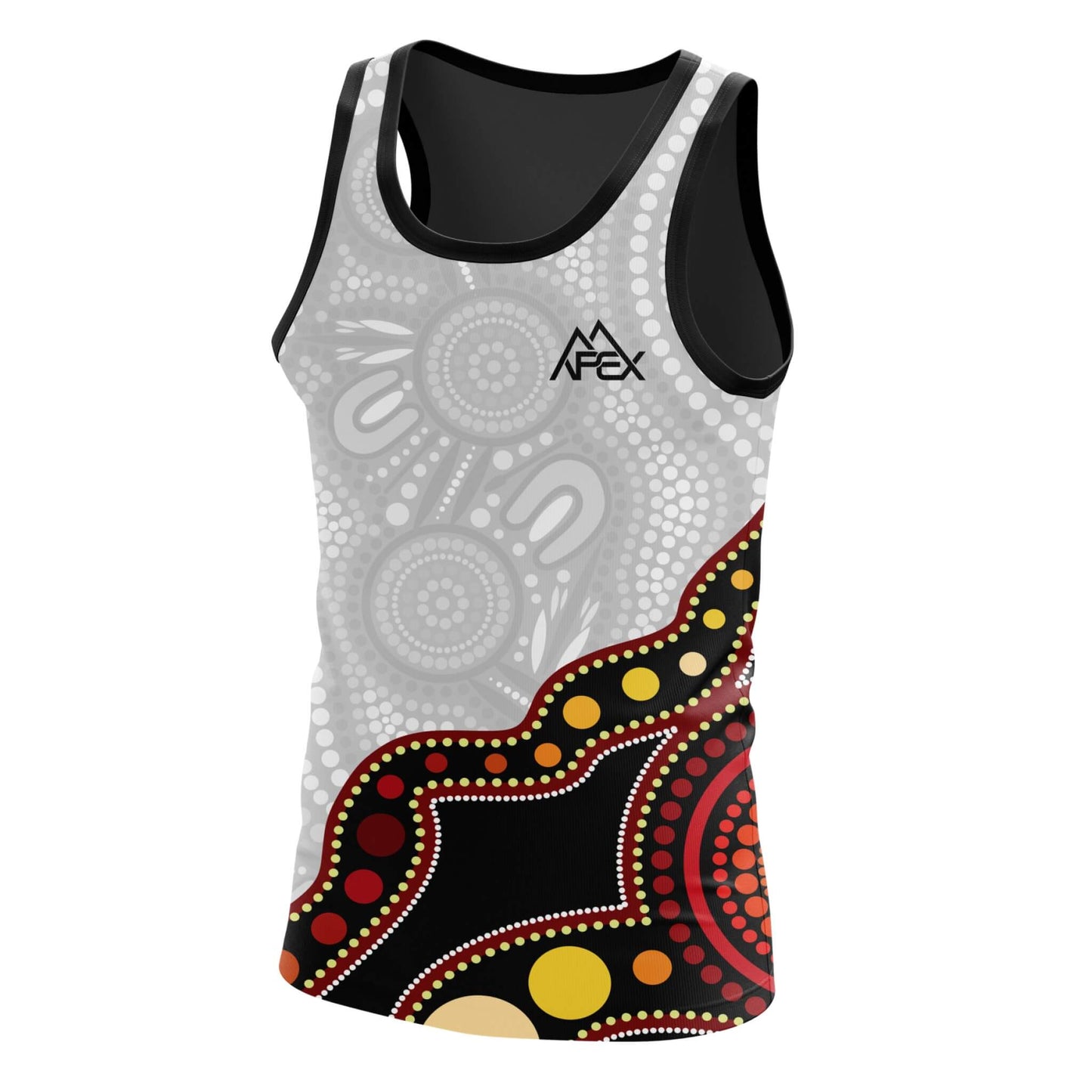Custom Singlet - Indigenous 007