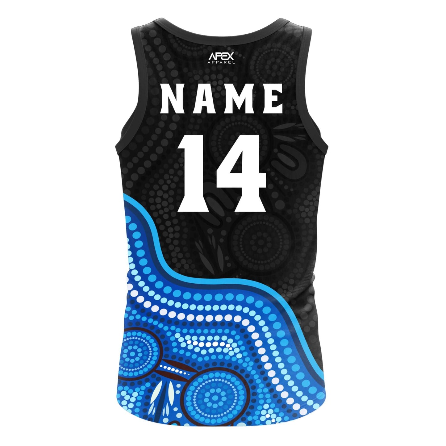 Custom Singlet - Indigenous 008
