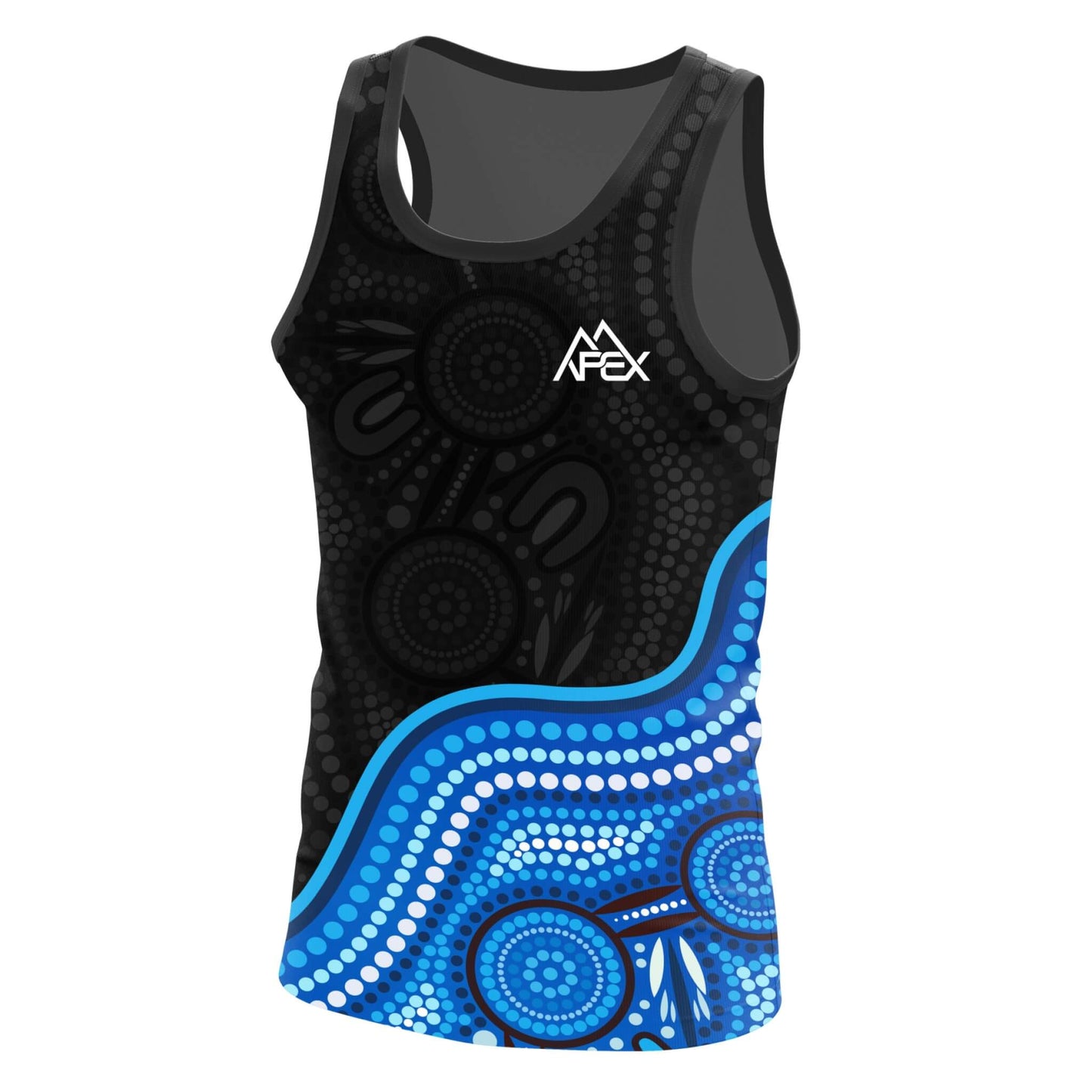 Custom Singlet - Indigenous 008