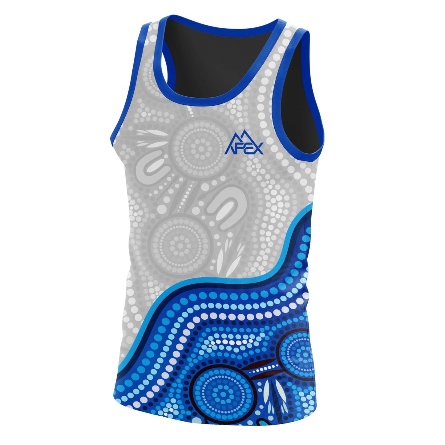 Custom Singlet - Indigenous 008