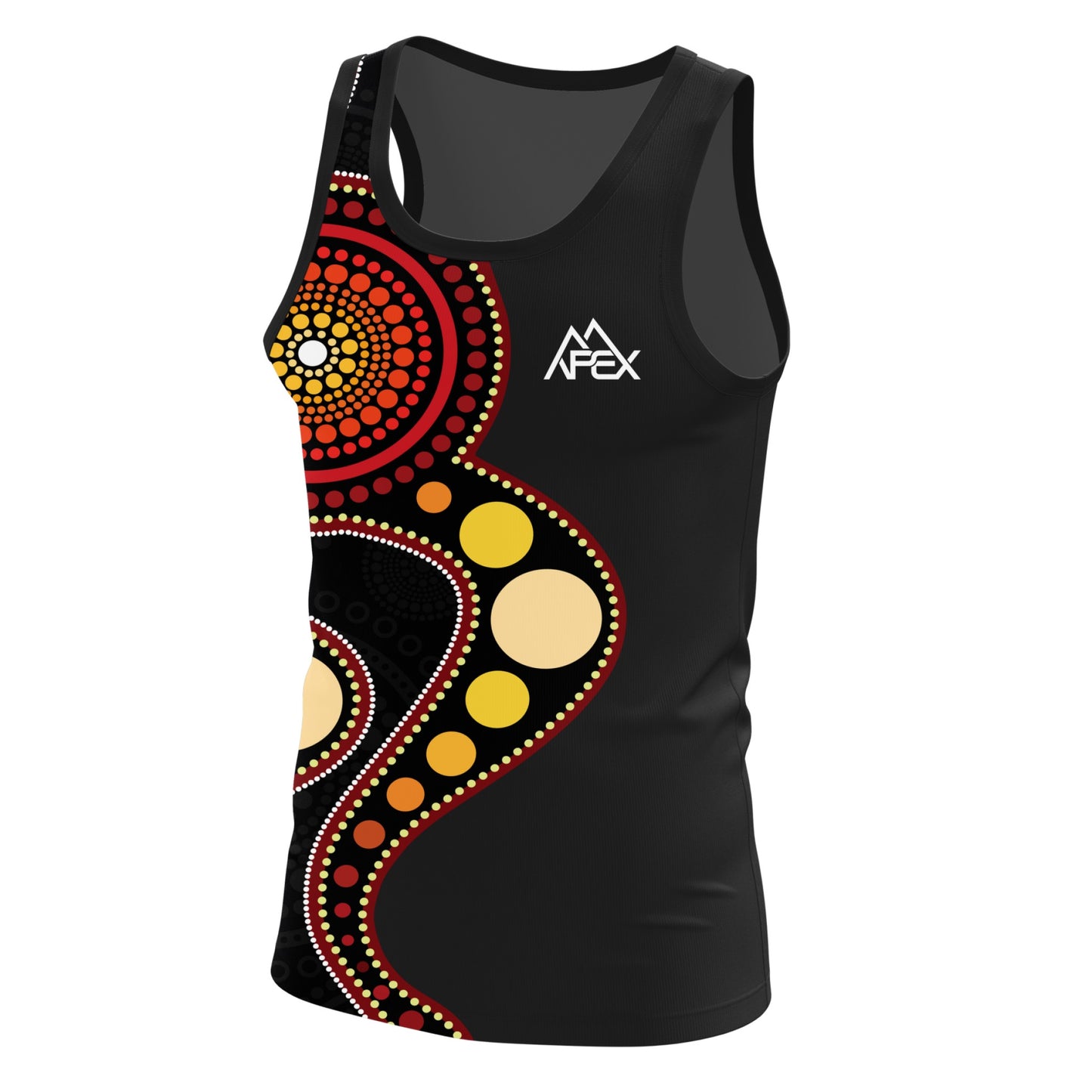 Custom Singlet - Indigenous 009