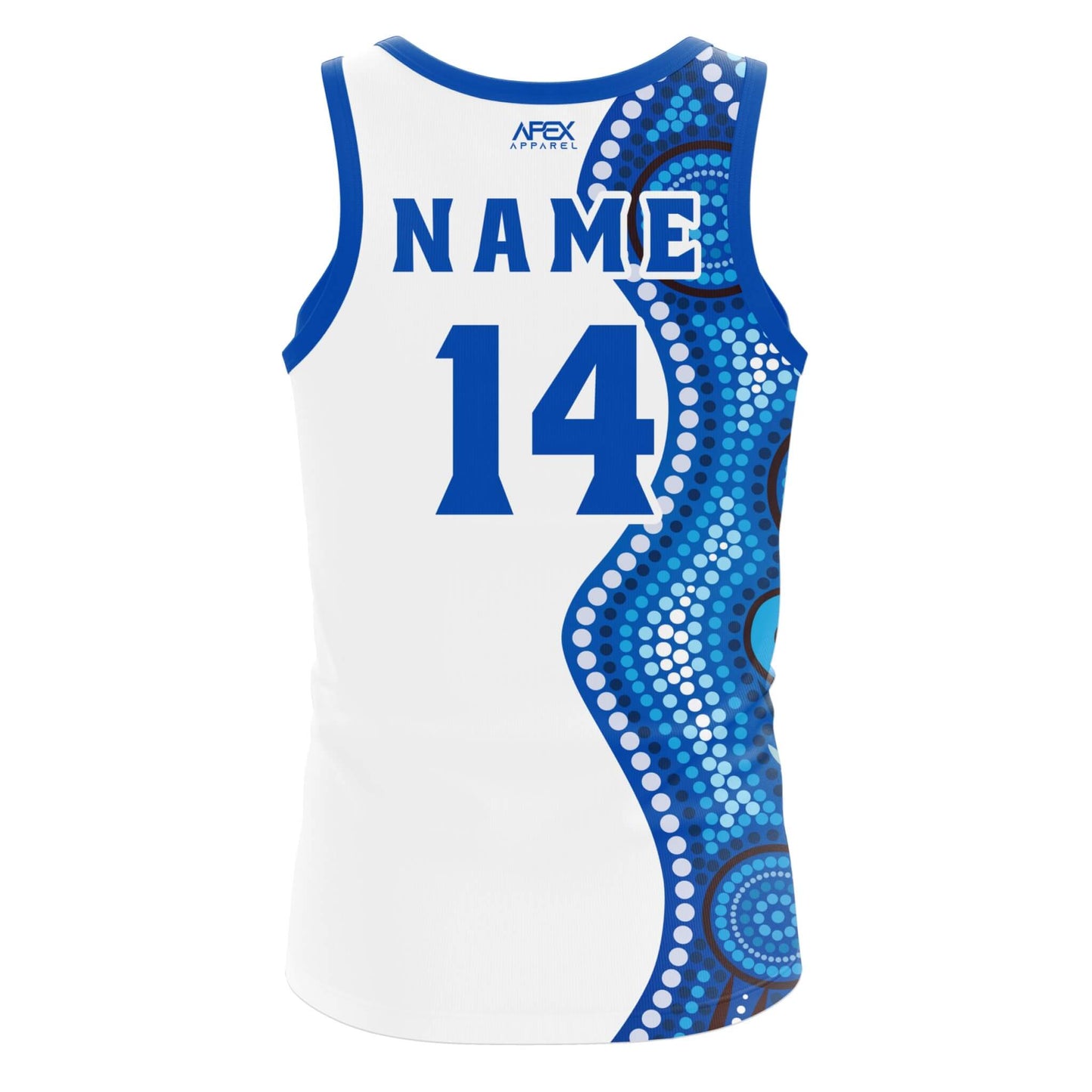 Custom Singlet - Indigenous 010