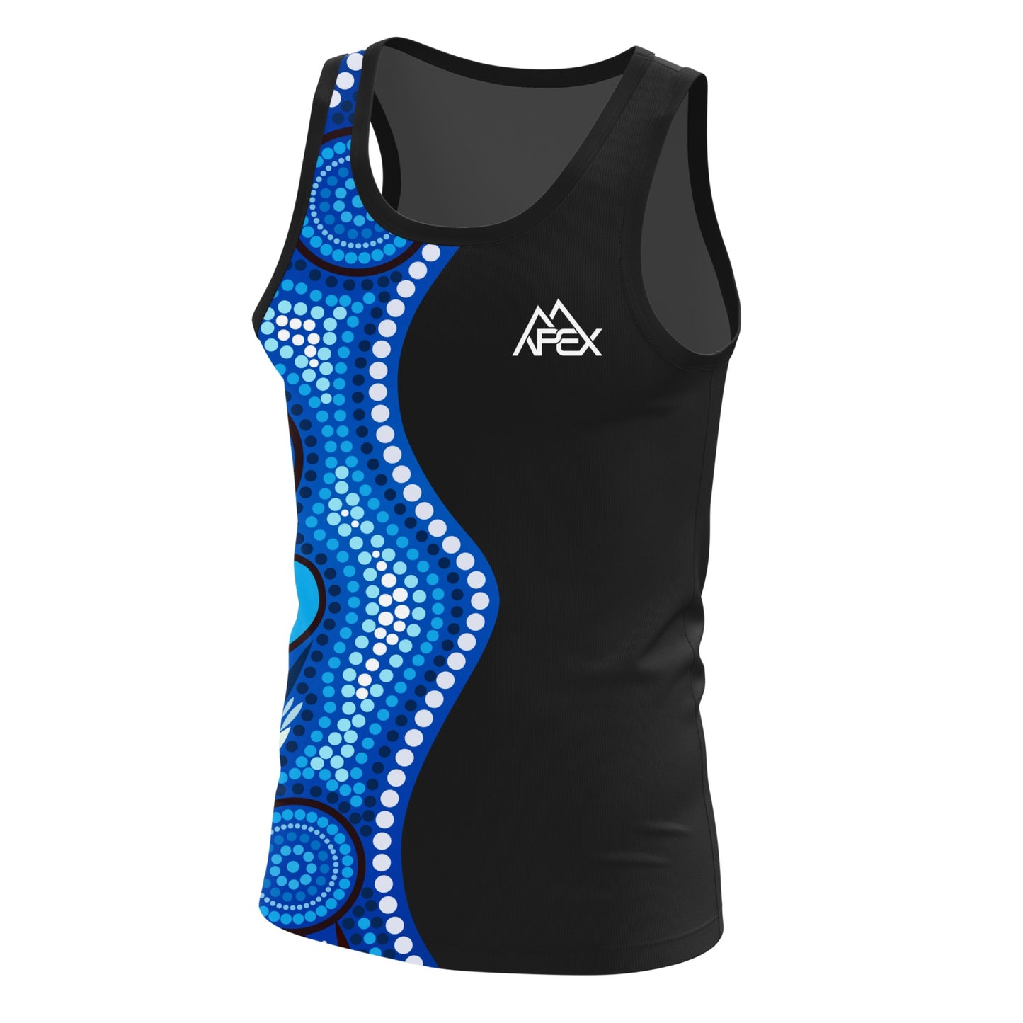 Custom Singlet - Indigenous 010