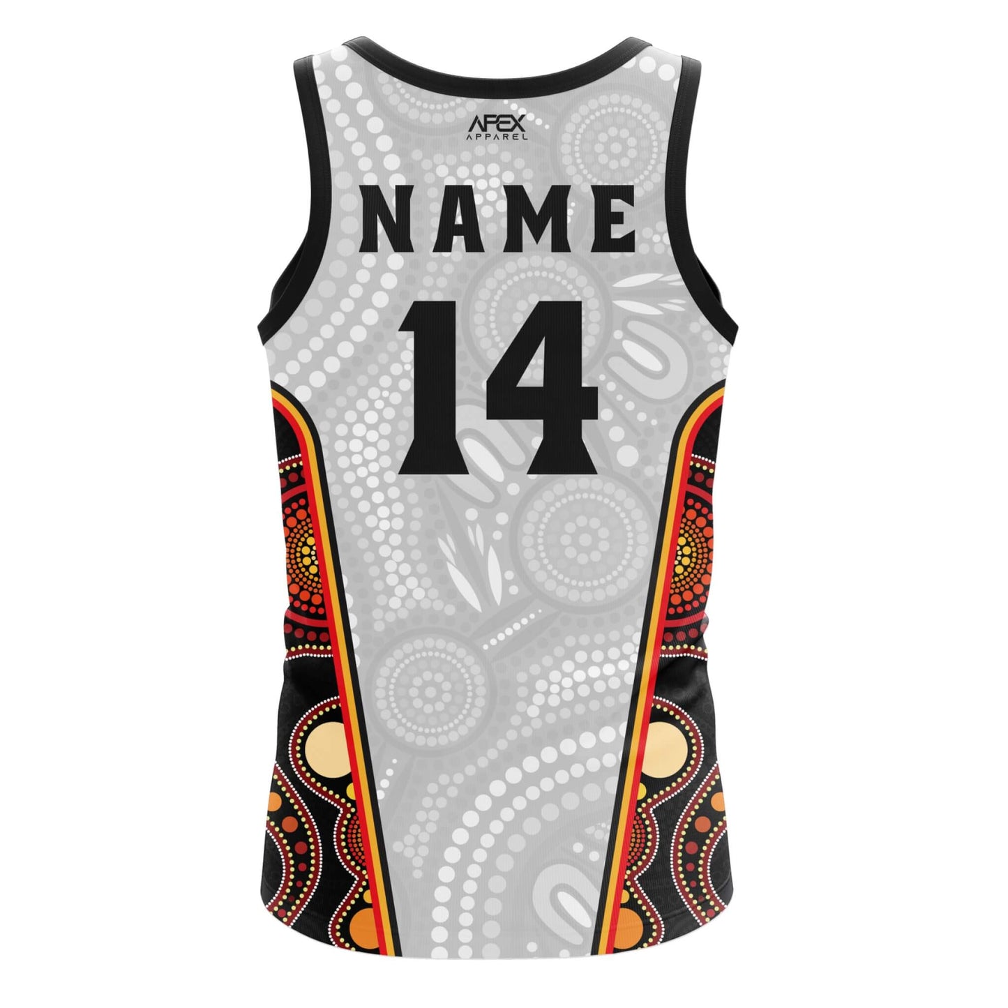 Custom Singlet - Indigenous 011