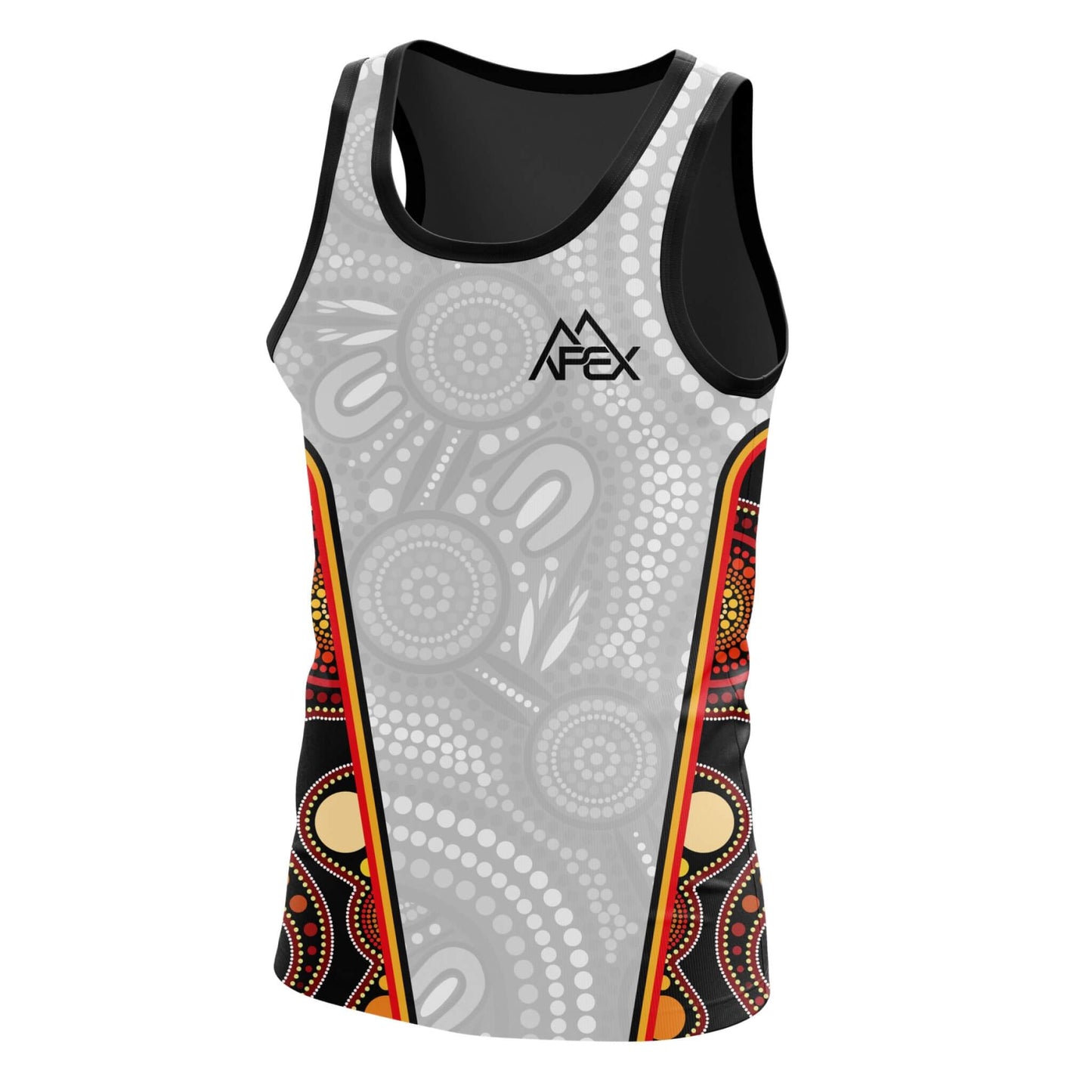 Custom Singlet - Indigenous 011
