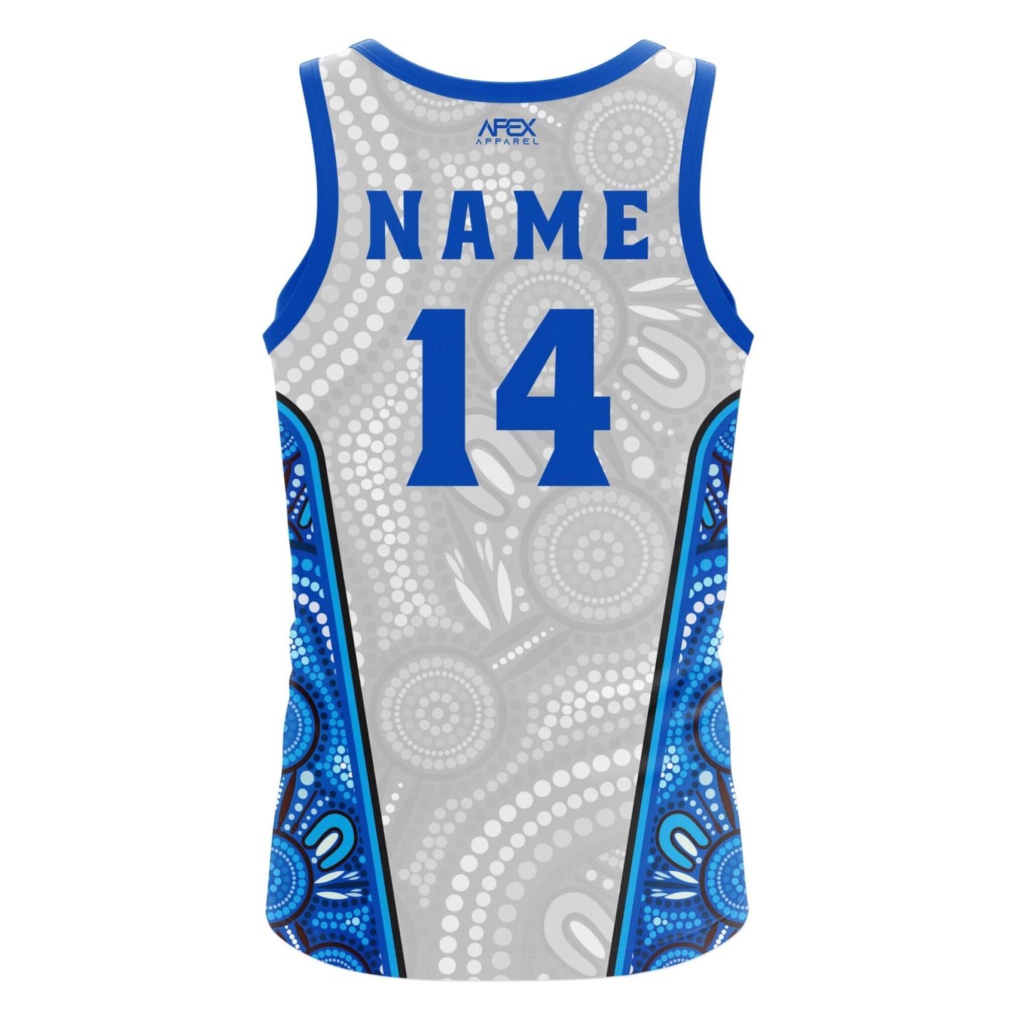 Custom Singlet - Indigenous 012